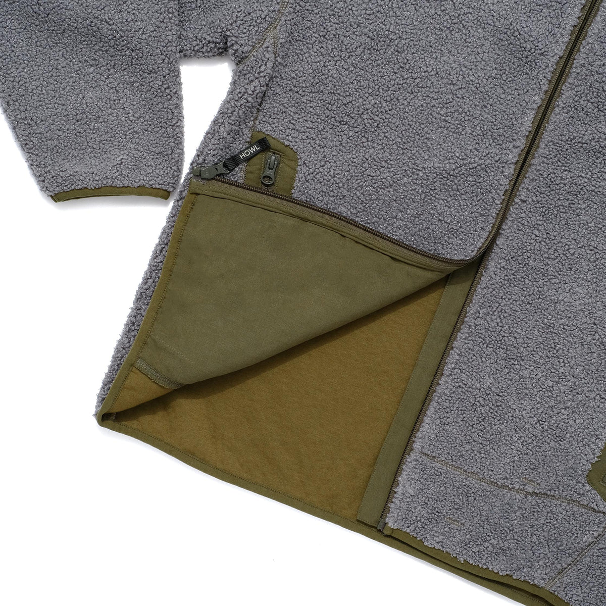 HOWL HENLEY FLEECE CREAM Lサイズ