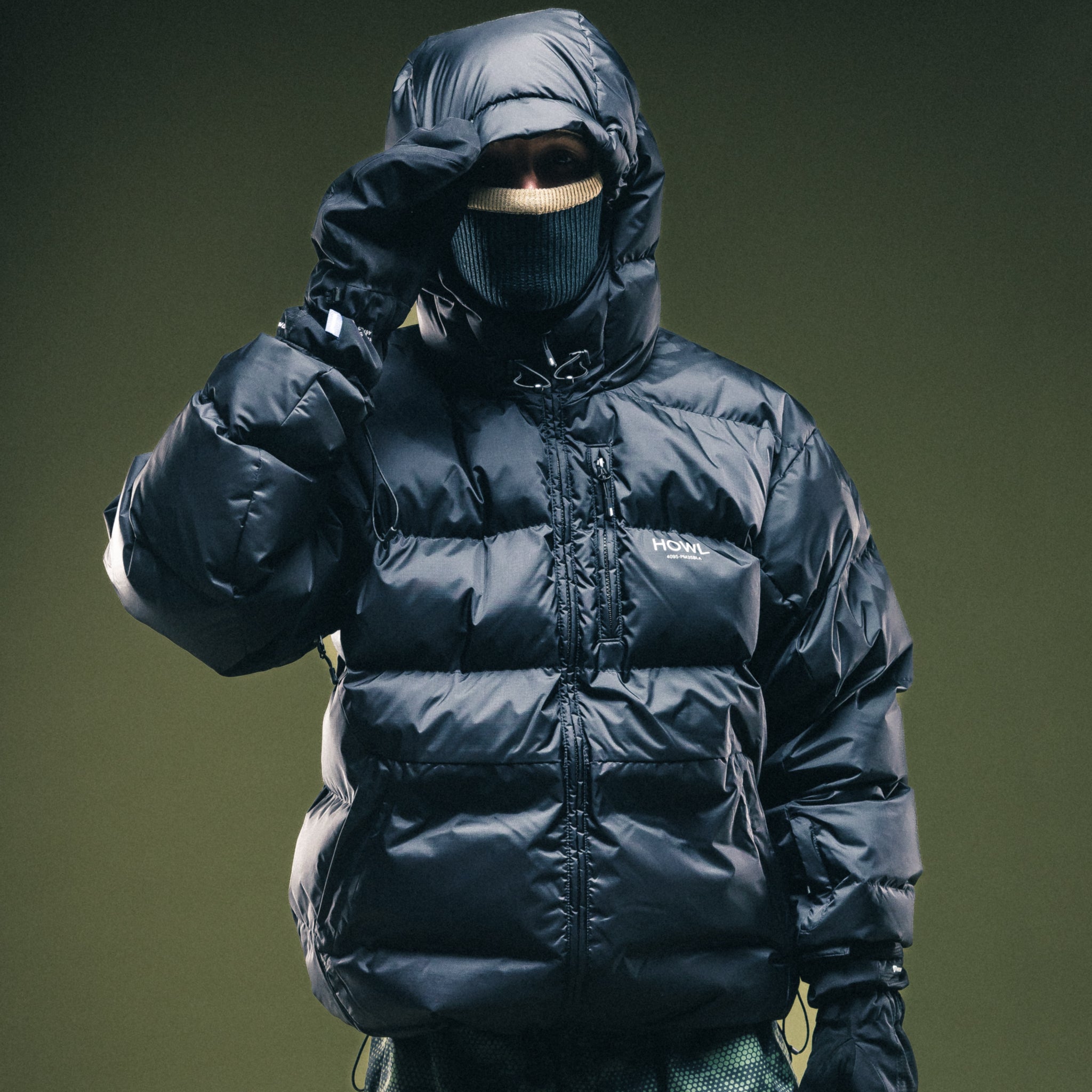 PUFFY JACKET      (BLACK)