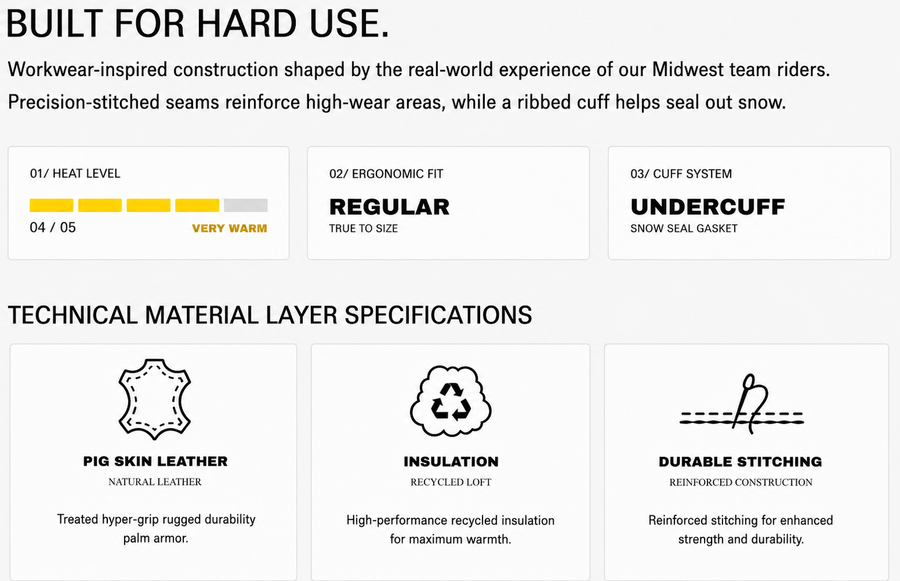 HIGHLAND GLOVE rating