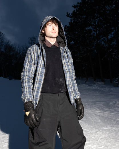 FLANNEL HOODY