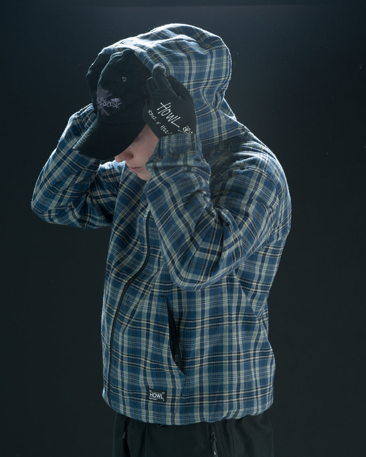FLANNEL HOODY