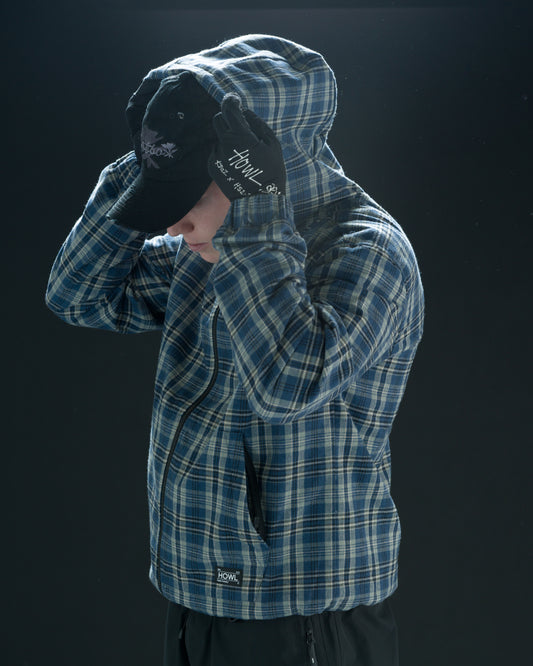 FLANNEL HOODY
