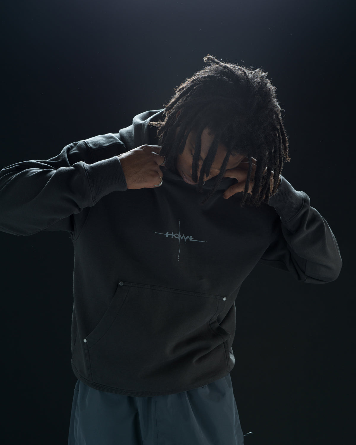 CROPPED HOODY