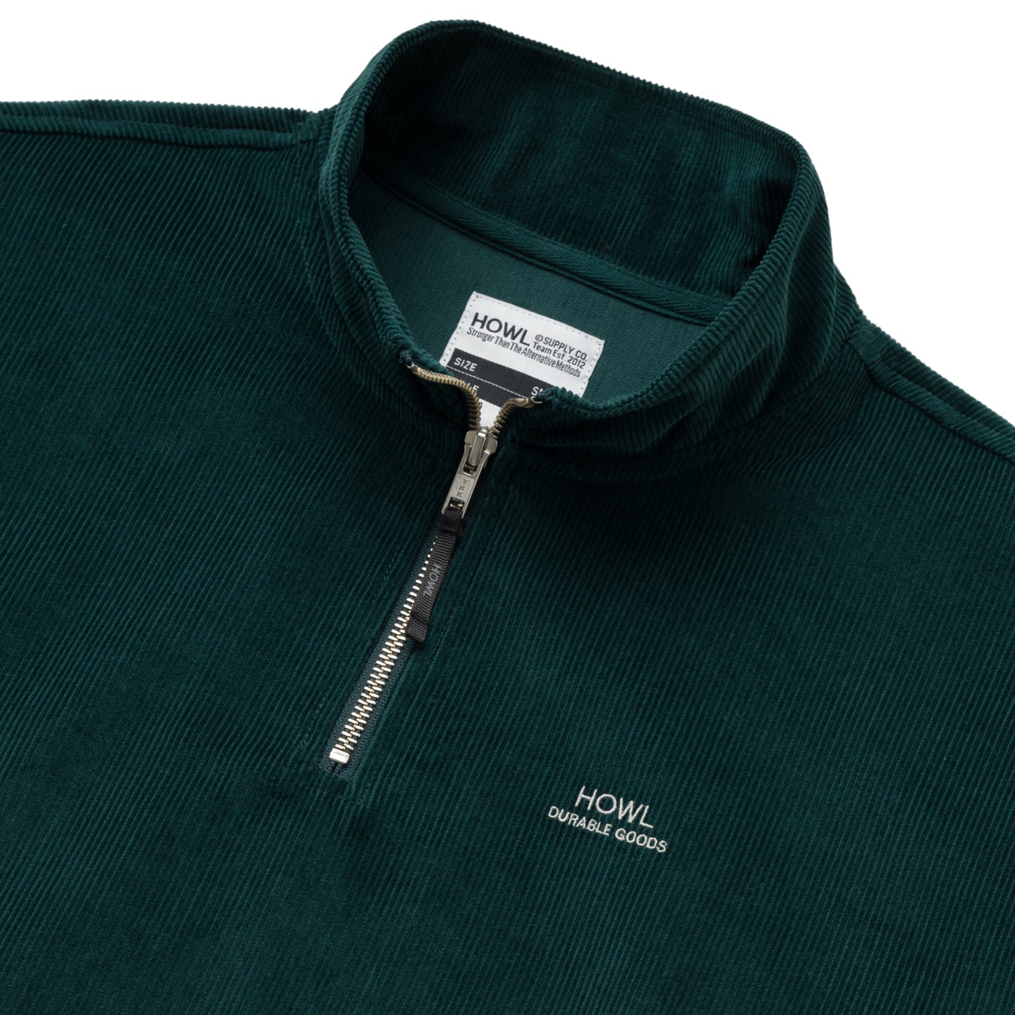CORDUROY HALF ZIP