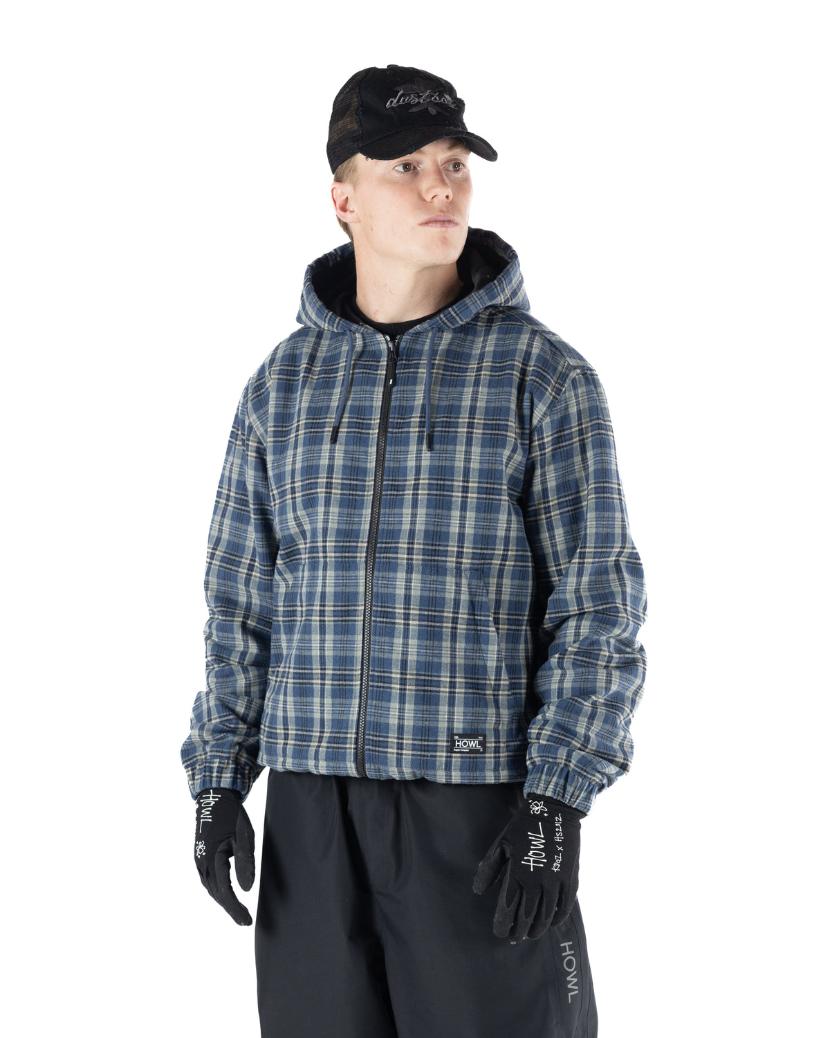FLANNEL HOODY