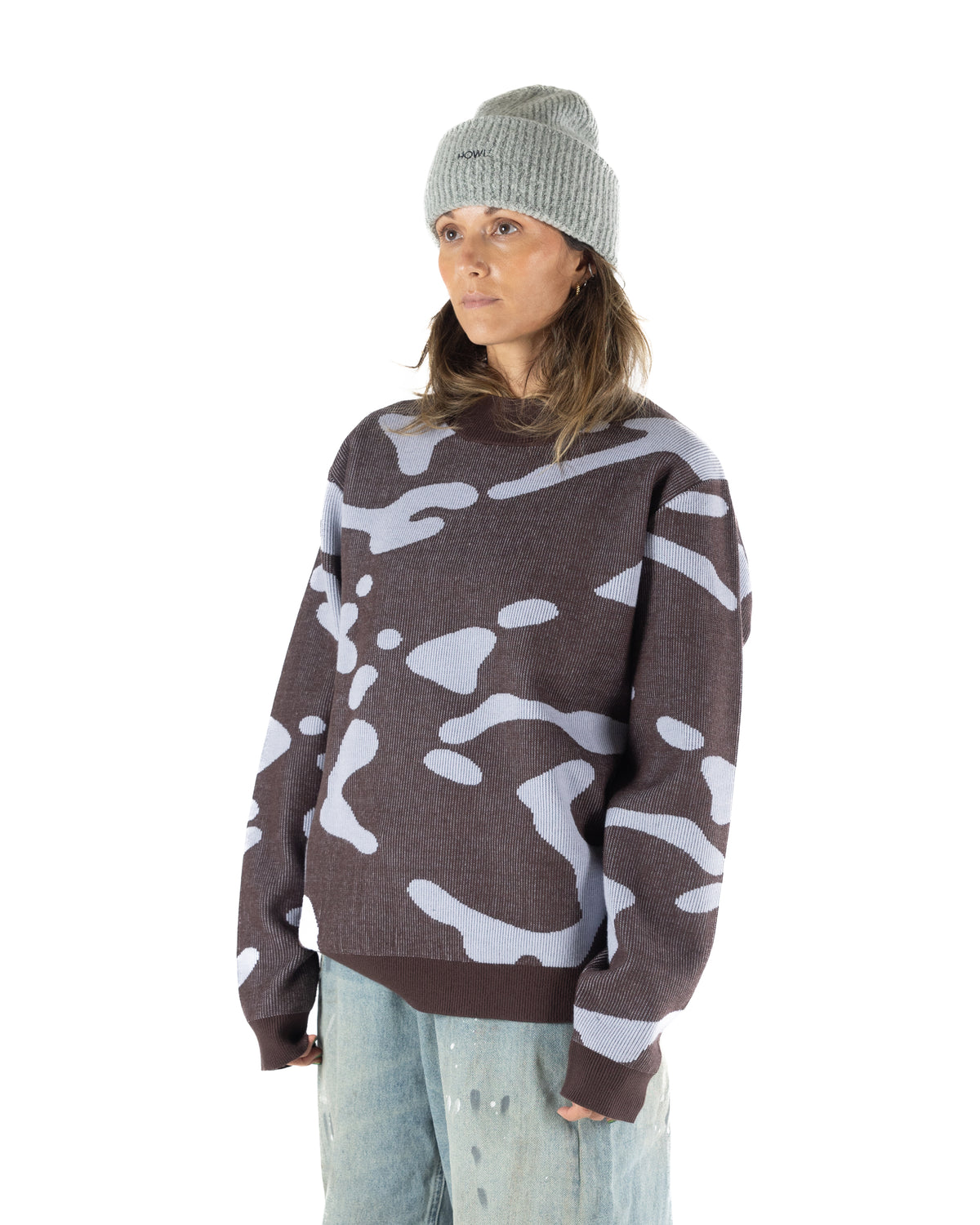 HEAVY KNIT CREW