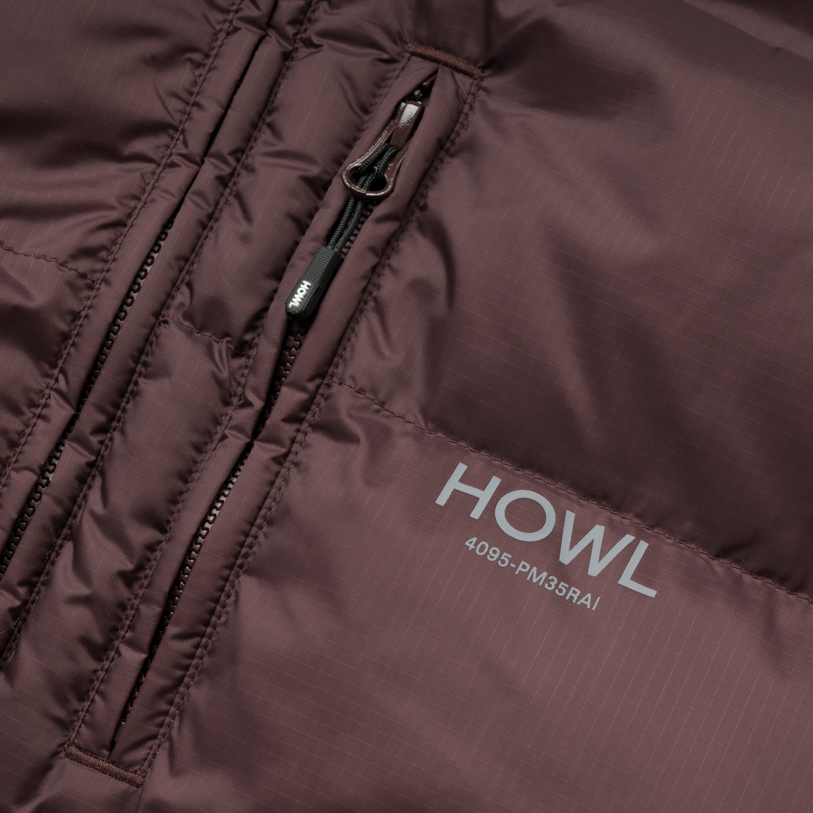 PUFFY JACKET (RAISIN)