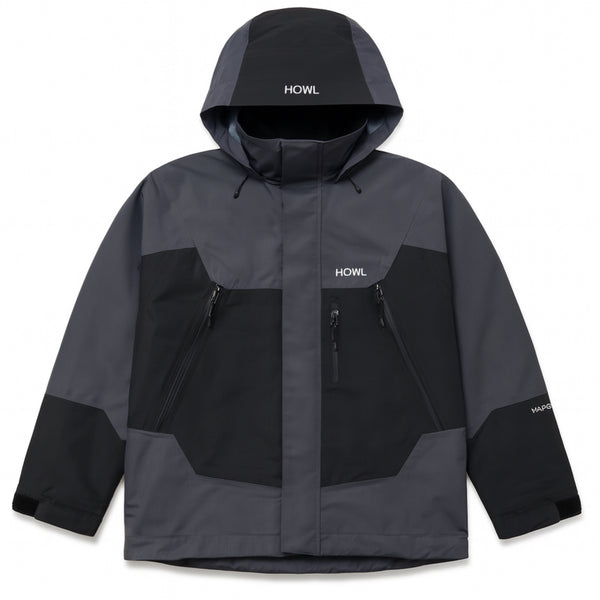 SHELL JACKET (BLACK) – HOWL SUPPLY