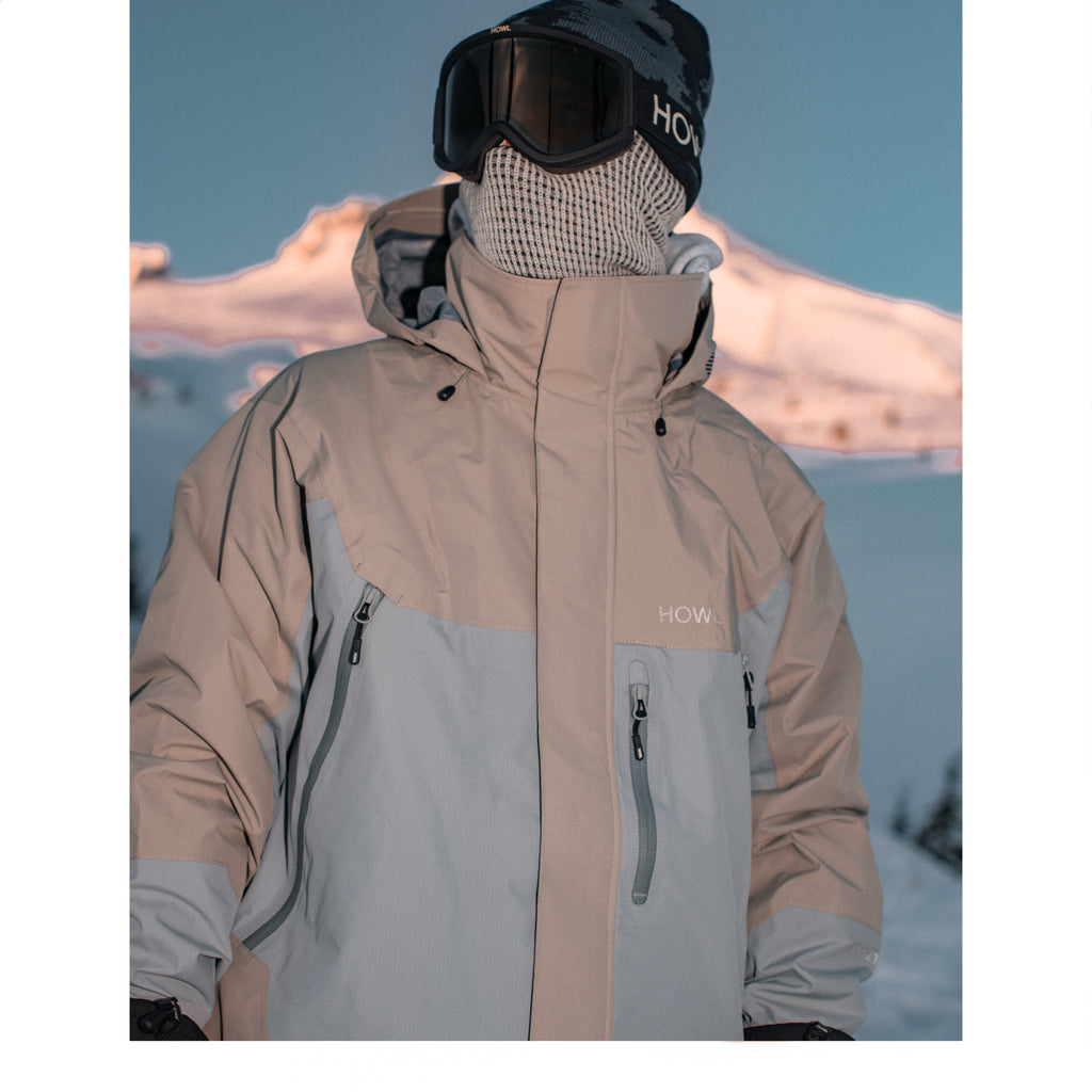 SHELL JACKET (TAN)