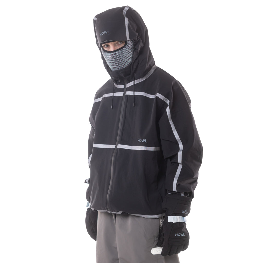 TAPED JACKET (BLACK)
