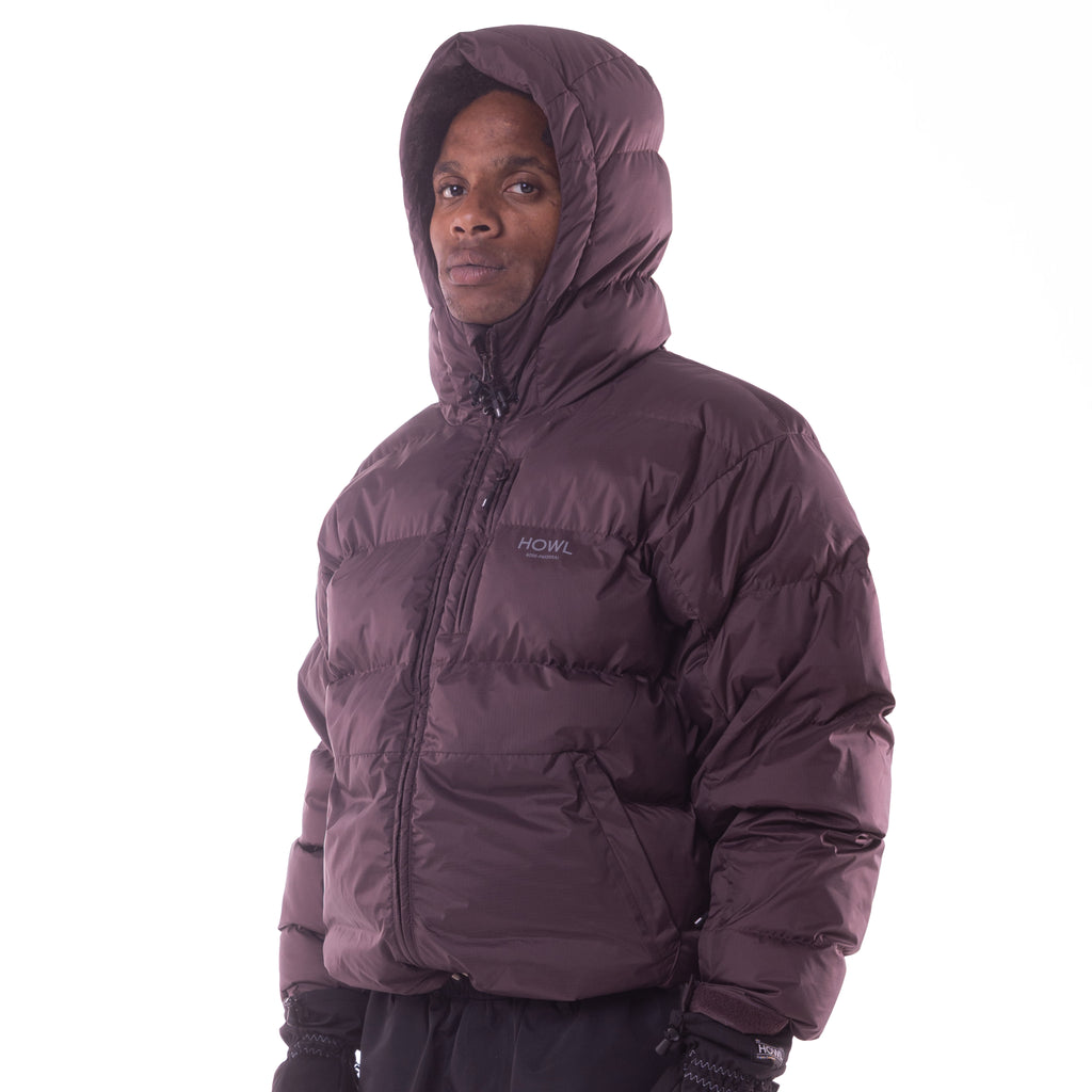 PUFFY JACKET (RAISIN)