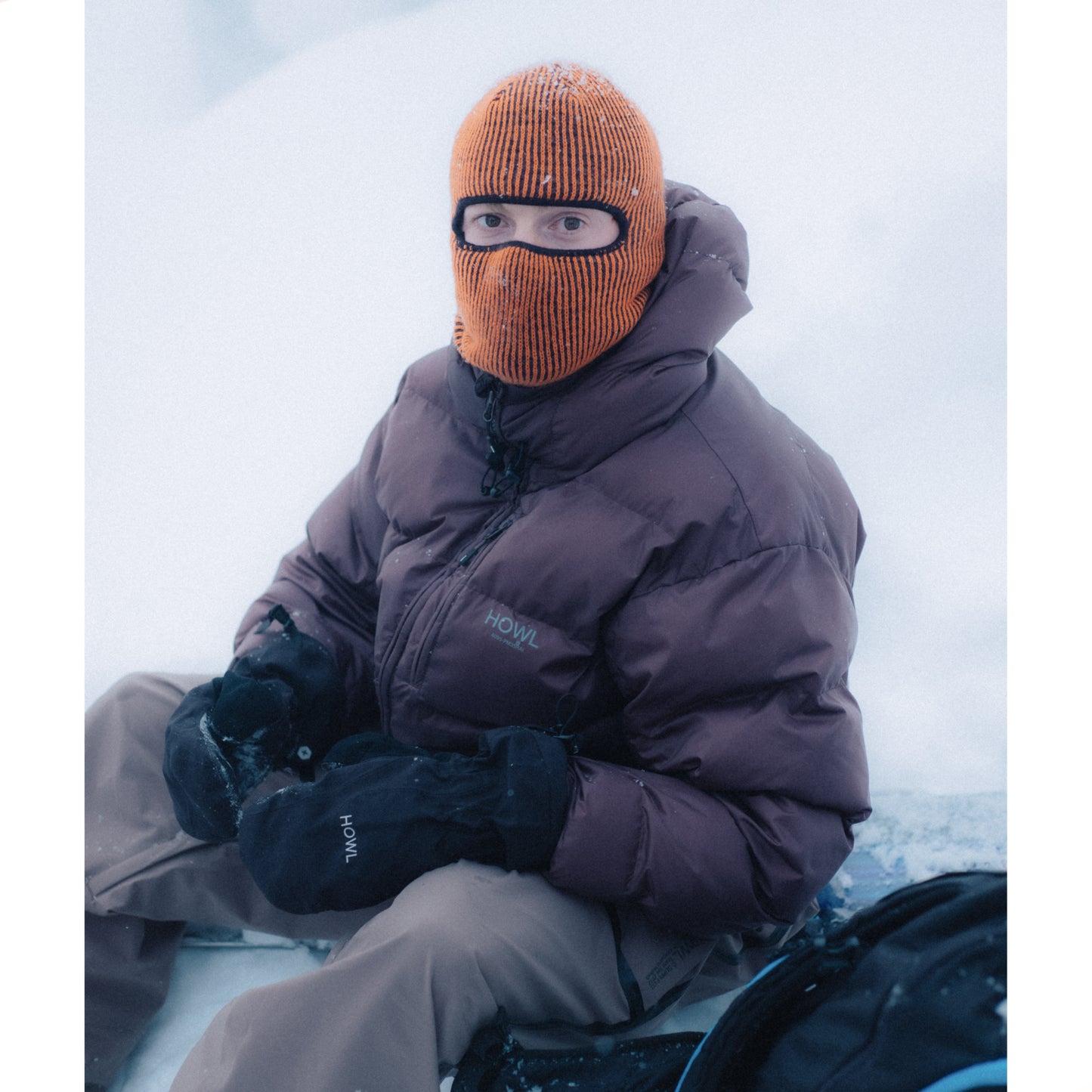 PUFFY JACKET (RAISIN)